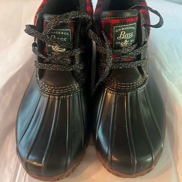 G.H. Bass & Co Dorothy ankle Duck rain boots sz 7 - Picture 2 of 7